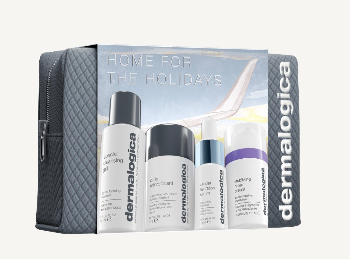 Jet Set Radiance Kit: Travel Special Cleansing Gel, Daily Microfoliant,  Circular Hydration Serum and Stabilising Repair  Cream