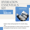 Hydration Essentials Kit: Travel Multi Active Toner, Circular Hydration Serum & Skin Smoothing Cream